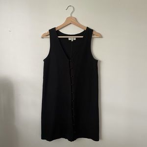Madewell X Texture and Thread Button Tank Dress